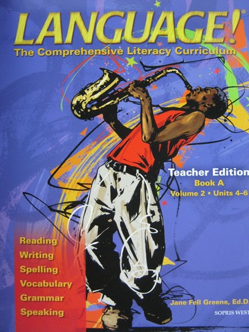 (image for) Language! 3rd Edition TE A Volume 2 (TE)(Spiral) by Greene