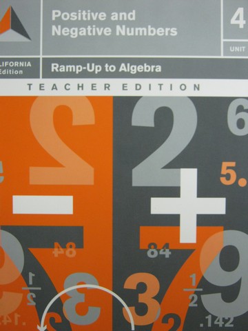 (image for) Ramp-Up to Algebra Unit 4 TE (CA)(TE)(Spiral)