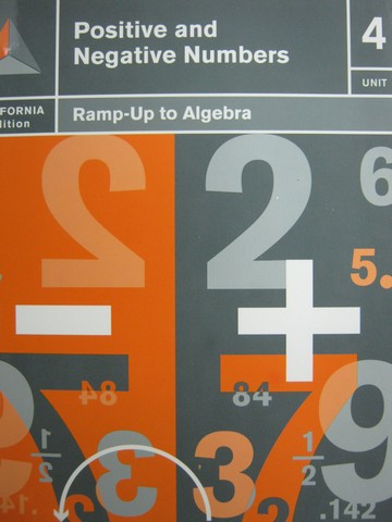 (image for) Ramp-Up to Algebra Unit 4 Positive & Negative Numbers (CA)(P)