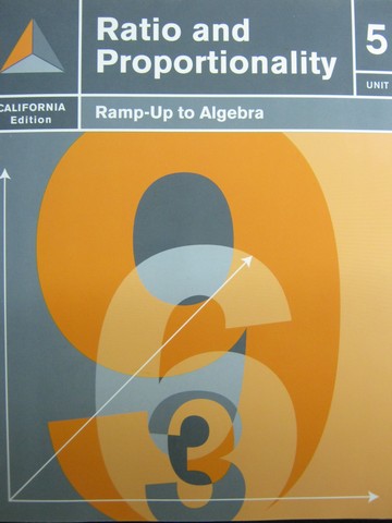 (image for) Ramp-Up to Algebra Unit 5 Ratio & Proportionality (CA)(P)