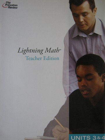 (image for) Lightning Math TE Units 3 & 4 (TE)(Spiral) by Barbara Heinssen