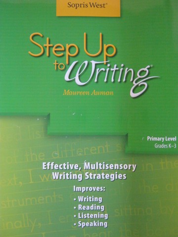 (image for) Step Up to Writing 3rd Edition Primary Level TG (TE)(Spiral)