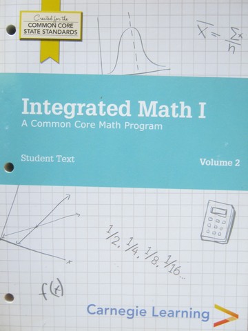 Integrated Math 1 Student Text Volumes 1&2 (P)(Pk)