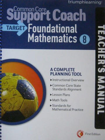 (image for) Target Foundational Mathematics 8 TM (TE)(Spiral)