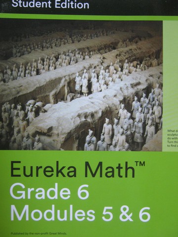 (image for) Eureka Math 6 Modules 5&6 Student Edition (P)