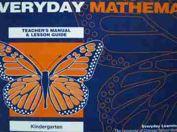 (image for) Everyday Mathematics K Teacher's Manual & Lesson Guide (Spiral)