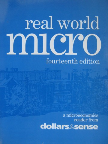 (image for) Real World Micro 14th Edition (P) by Fireside, Rao, & Sturr