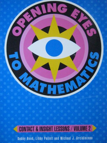 (image for) Opening Eyes to Mathematics 3 TE Volume 2 (TE)(Spiral) by Head,