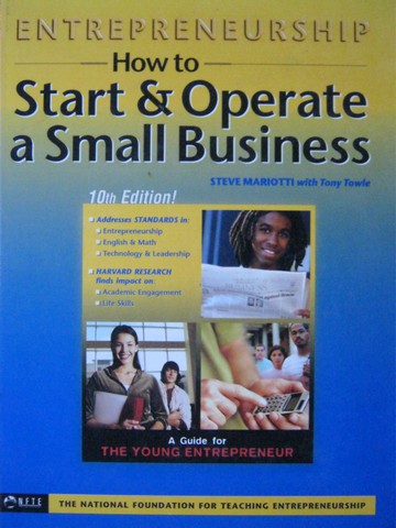 (image for) Entrepreneurship How to Start & Operate a Small Business 10e (H)