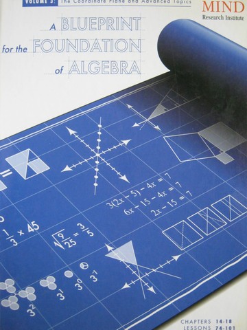 A Blueprint for the Foundation of Algebra Volume 3 (H)