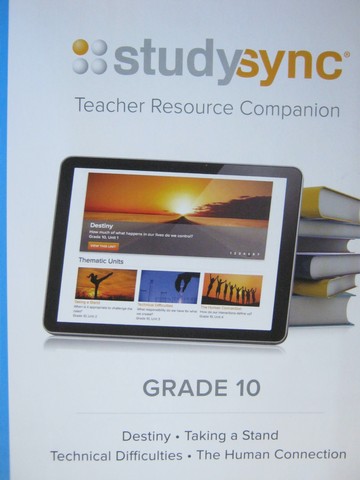 (image for) Studysync 10 Teacher Resource Companion (TE)(Spiral)