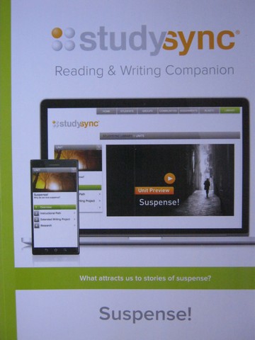 (image for) Studysync 8.1 Reading & Writing Companion (P)