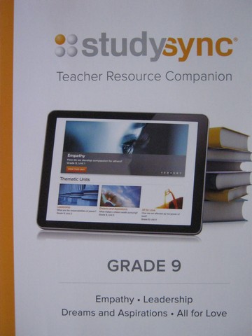 (image for) Studysync 9 Teacher Resource Companion (TE)(Spiral)
