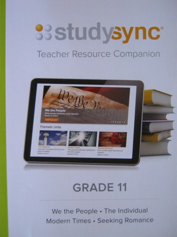 (image for) Studysync 11 Teacher Resource Companion (TE)(Spiral)