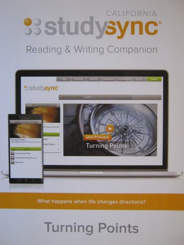 (image for) Studysync 6.1 Reading & Writing Companion (CA)(P) - Click Image to Close