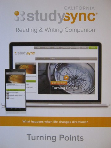 (image for) Studysync 6.1 Reading & Writing Companion (CA)(P)