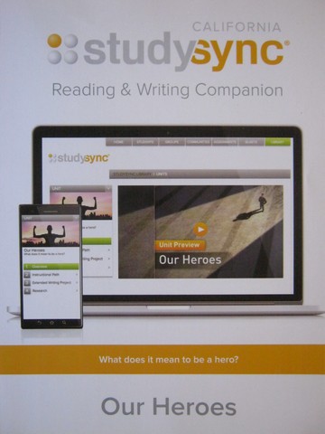 (image for) Studysync 6.4 Reading & Writing Companion (CA)(P) - Click Image to Close