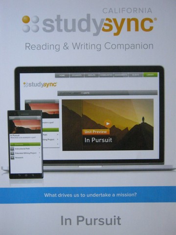 (image for) Studysync 7.1 Reading & Writing Companion (CA)(P) - Click Image to Close