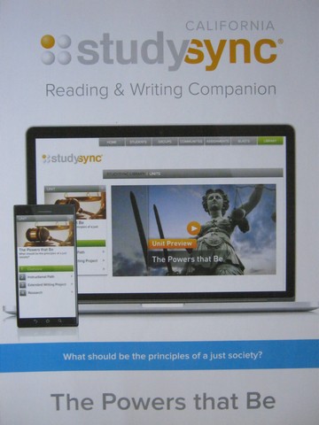 (image for) Studysync 7.2 Reading & Writing Companion (CA)(P) - Click Image to Close