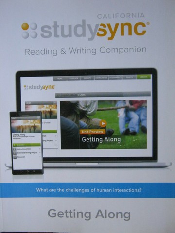 (image for) Studysync 7.4 Reading & Writing Companion (CA)(P) - Click Image to Close