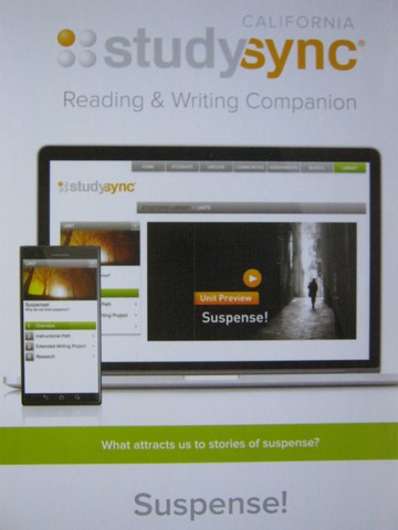 (image for) Studysync 8.1 Reading & Writing Companion (CA)(P) - Click Image to Close