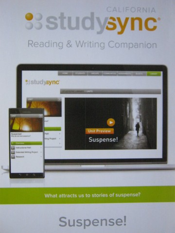 (image for) Studysync 8.1 Reading & Writing Companion (CA)(P)