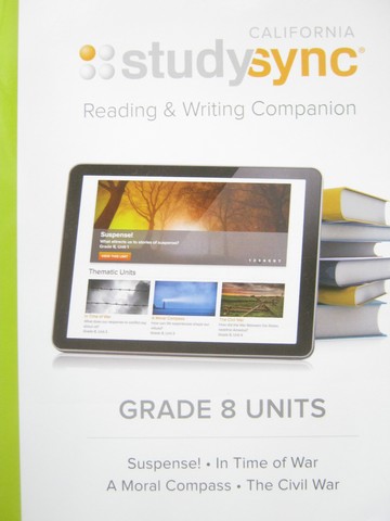 (image for) Studysync 8 Reading & Writing Companion (CA)(P)