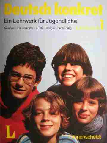 (image for) Deutsch konkret 1 (P) by Neuner, Desmarets, Funk, Kruger,