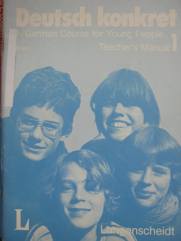 (image for) Deutsch konkret 1 TM (TE)(P) by Peter Boaks