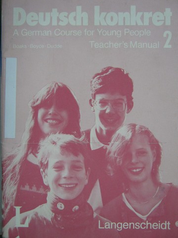 (image for) Deutsch konkret 2 TM (TE)(P) by Boaks, Boyce, & Dudde
