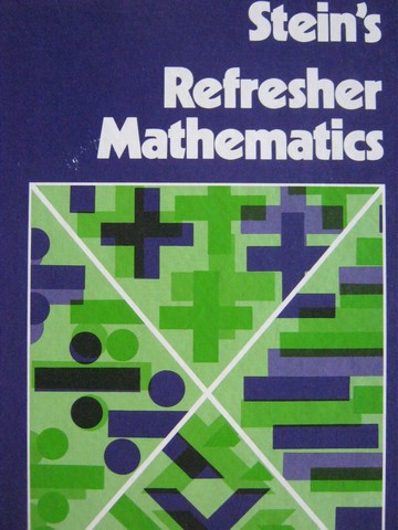 (image for) Stein's Refresher Mathematics with Practical Applications (H)