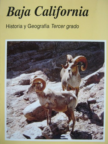(image for) Historia y Geografia Tercer Grado Baja California 2nd Edition(P)