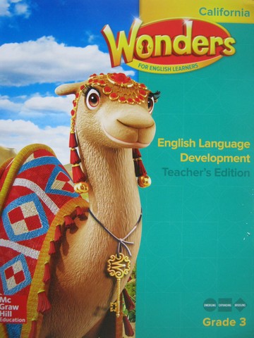 (image for) Wonders 3 ELD TE (CA)(TE)(Spiral) by August, Echevarria, etc.