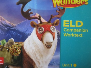 (image for) Wonders 5.1 ELD Companion Worktext (P) by August, Echevarria,