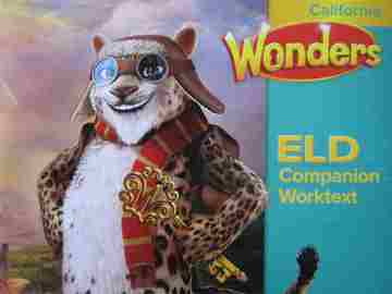(image for) Wonders 4 ELD Companion Worktext (CA)(P) by August, Echevarria,