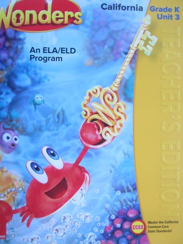 (image for) Wonders K.3 TE (CA)(TE)(Spiral) by August, Bear, Dole, etc.