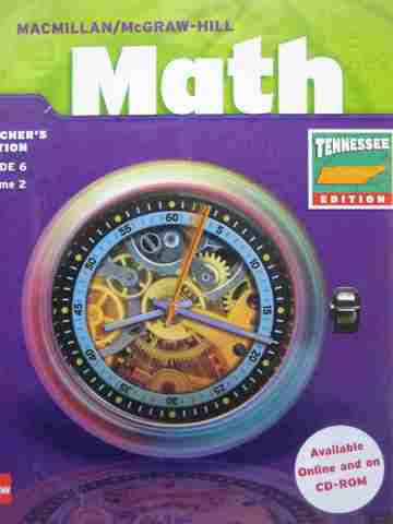 (image for) Math 6 TE Volume 2 (TN)(TE)(Spiral) by Clements, Malloy, Moseley