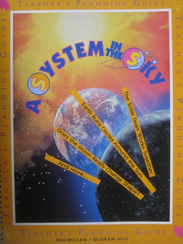 (image for) A System in the Sky Teacher's Planning Guide (TE)(Spiral)