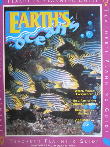 (image for) Earth's Oceans Teacher's Planning Guide (TE)(Spiral)