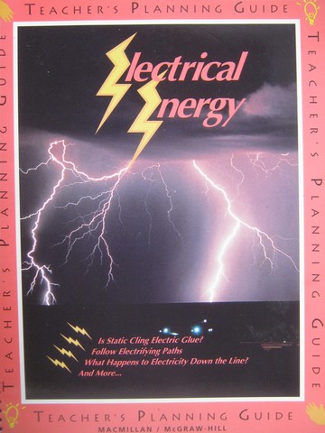 (image for) Electrical Energy Teacher's Planning Guide (TE)(Spiral)