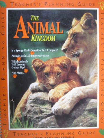 (image for) Animal Kingdom Teacher's Planning Guide (TE)(Spiral)