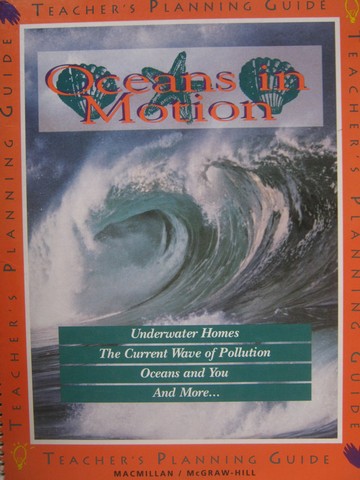 (image for) Oceans in Motion Teacher's Planning Guide (TE)(Spiral)