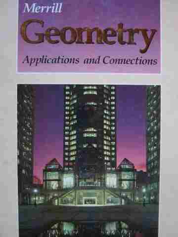 (image for) Merrill Geometry Applications & Connections (H) by Burrill,