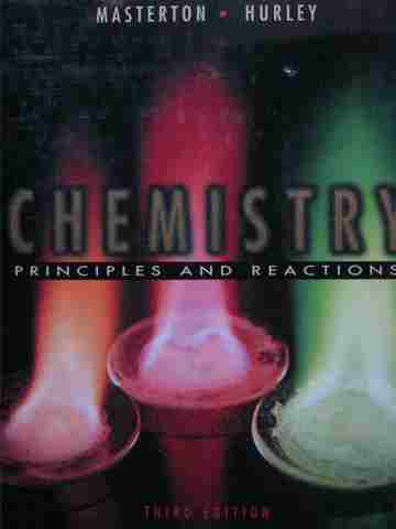 (image for) Chemistry Principles & Reactions 3rd Edition (H) by Masterton,