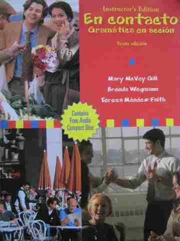 (image for) En contacto Sexta edicion IE (TE)(P) by Gill, Wegmann, & Faith
