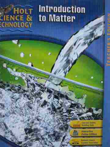 (image for) Introduction to Matter TE (TE)(H) by Cuevas & Vonderbrink