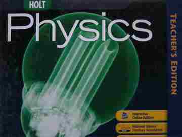 (image for) Holt Physics TE (TE)(H) by Raymond A Serway & Jerry S Faughn