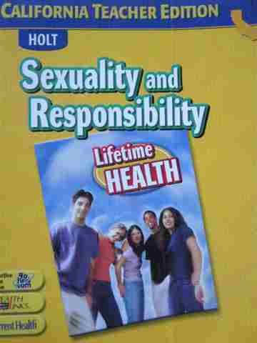 (image for) Lifetime Health Sexuality & Responsibility TE (CA)(TE)(P)