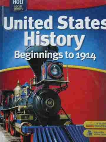 (image for) United States History Beginnings to 1914 (H) by Deverell & White
