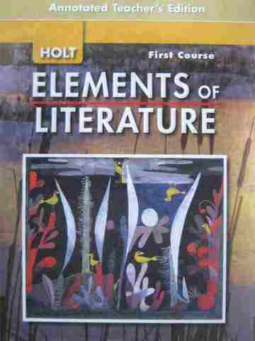 (image for) Elements of Literature 1st Course ATE (TE)(H) by Beers,